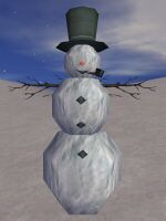 Blind Snowman