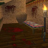 Scene of Jibril ibn Rashid's murder